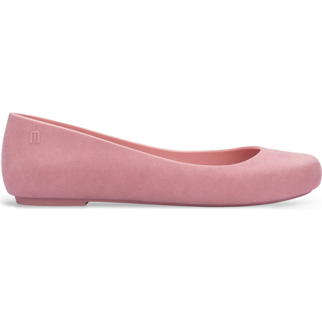 Women's Mel Sweet Lv Bsc Velvet, Pink Flocked - Flats - 2