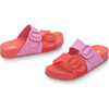 Women's Melissa Cozy Slide, Red/Pink - Sandals - 4