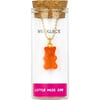 Charming Necklace In A Bottle, Red Gummy Bear - Necklaces - 1 - thumbnail