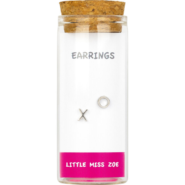 Stud Earrings In A Bottle, X/O