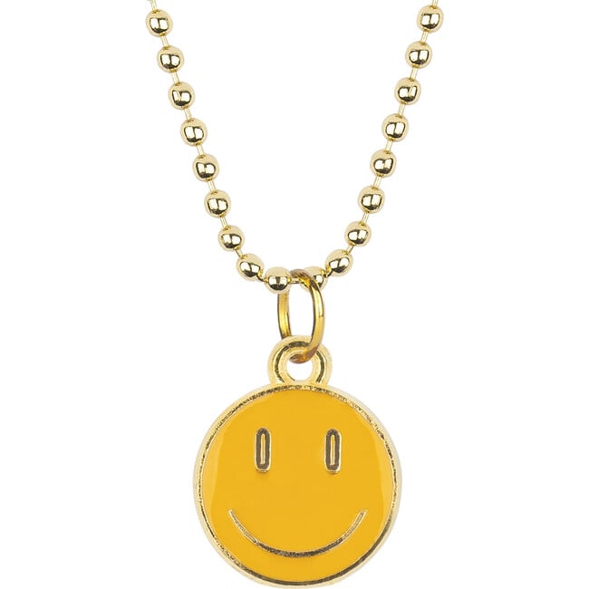 Charming Necklace In A Bottle, Smiley - Necklaces - 2