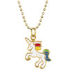 Charming Necklace In A Bottle, Unicorn - Necklaces - 2