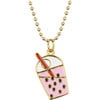 Charming Necklace In A Bottle, Bobba Drink - Necklaces - 2