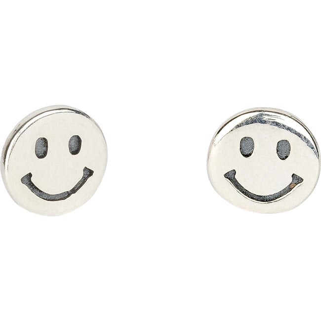 Stud Earrings In A Bottle, Smiley - Earrings - 2