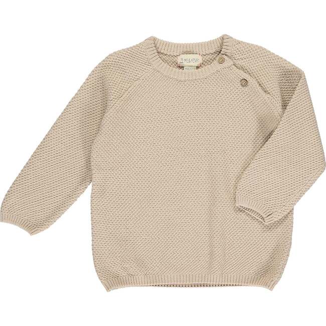 Roan Raglan Sleeve Sweater, Cream