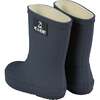 Puddle Leather Rainboots, Navy - Rain Boots - 2