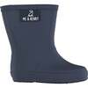 Puddle Leather Rainboots, Navy - Rain Boots - 3