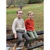 Roan Raglan Sleeve Sweater, Cream - Sweaters - 2