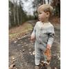 Polar All-Over Fairisle Pattern Romper, Grey - Rompers - 3