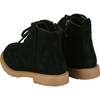 Rumble Zipped Lace-Up Suede Boots, Black - Boots - 3