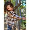 Wellford Lumberjack Plaid Shacket, Brown And Cream - Shirts - 3