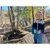 Husky Sherpa High Collar Zipped Jacket, Navy And Grey - Jackets - 3
