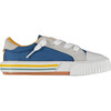 Brewster Double Velcro Canvas, Blue - Sneakers - 4
