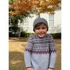 Arcadia Cable-Knit Beanie, Grey - Hats - 2