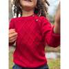Archie Snug-Fit Knit Sweater, Red - Sweaters - 3