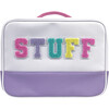 Stuff Travel Bag, Purple & Multicolors - Bags - 1 - thumbnail