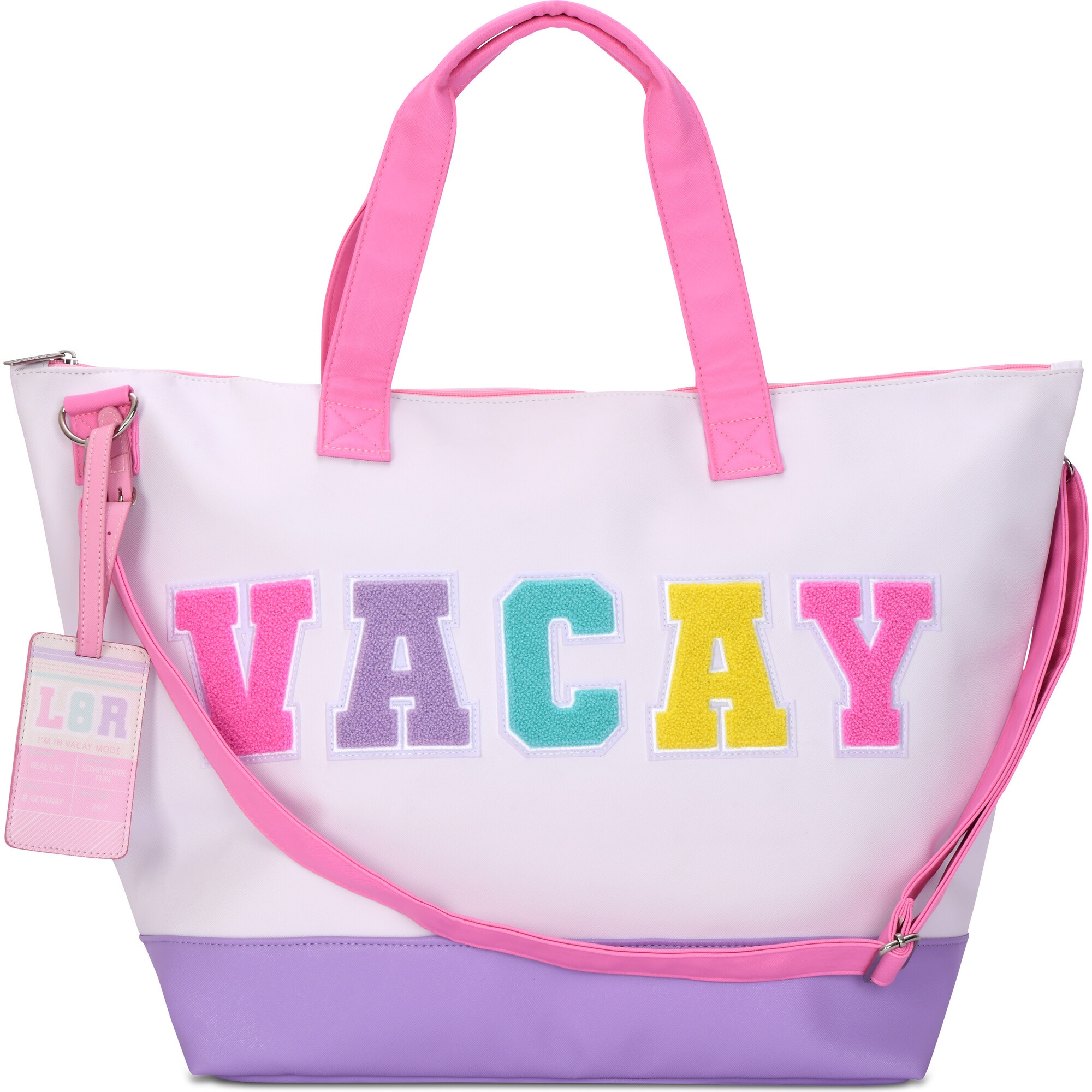 Vacay Travel Bag, Lavender & Multicolors - Bags - 1