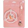 JuJuBe × Studio Oh! Silicone Teether Ring With Detachable Clip, Bloomin' Boot - Teethers - 1 - thumbnail