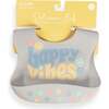 JuJuBe × Studio Oh! Silicone Bibs, Happy Baby Vibes - Bibs - 1 - thumbnail