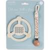 JuJuBe × Studio Oh! Silicone Teether Ring With Detachable Clip, Howdy Partner Blue - Teethers - 1 - thumbnail