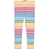 Classic Legging In Rainbow Stripe, Ivory Double Rainbow Stripe - Leggings - 1 - thumbnail