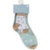 JuJuBe × Studio Oh! Mama & Me Sock Sets, Howdy Partner Blue - Socks - 1 - thumbnail