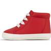 Eco Steps High-Top Sneakers, Red - Sneakers - 1 - thumbnail