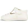 Eco Steps Velcro Strap Mary Jane Shoes, Snowy White - Mary Janes - 1 - thumbnail