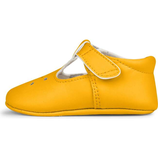 Eco Steps Velcro Strap Mary Jane Shoes, Sunflower Yellow