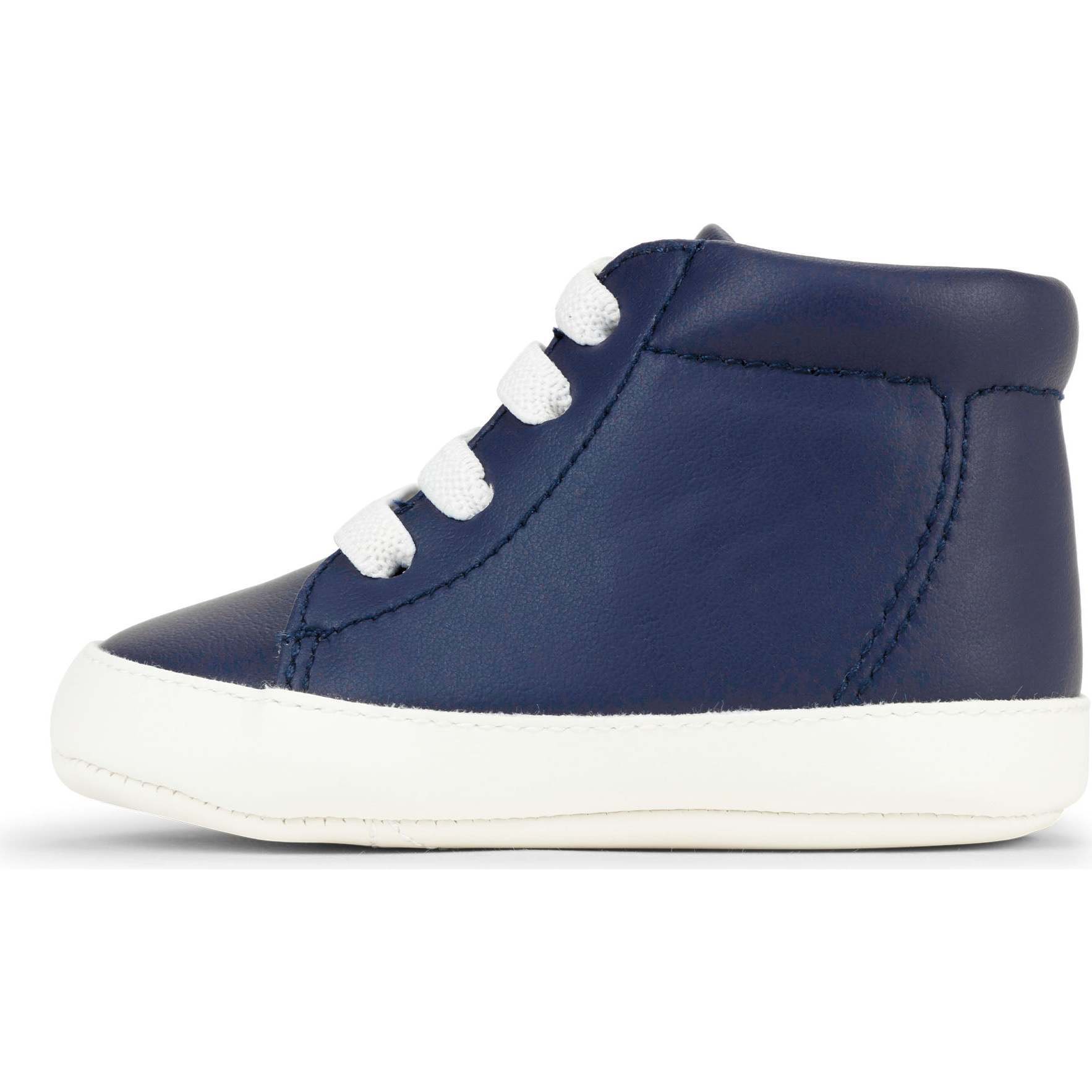 Eco Steps High-Top Sneakers, Sailor Blue - Sneakers - 1