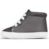 Eco Steps High-Top Sneakers, Stormy Grey - Sneakers - 1 - thumbnail