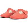 Eco Steps Velcro Strap Mary Jane Shoes, Strawberry Pink - Mary Janes - 2