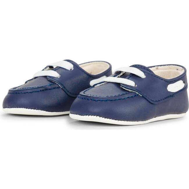 Eco Steps Boat Shoes, Sailor Blue - Dress Shoes - 2