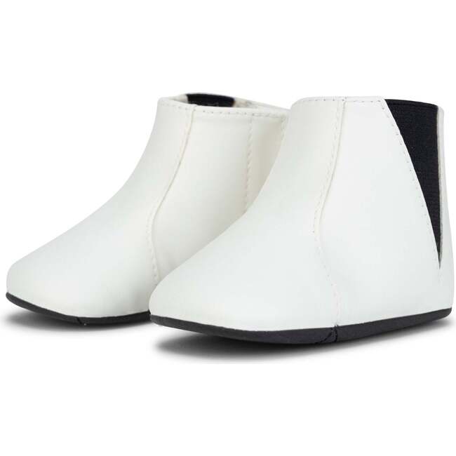 Eco Steps Chelsea Ankle Boots, Snowy White - Boots - 2
