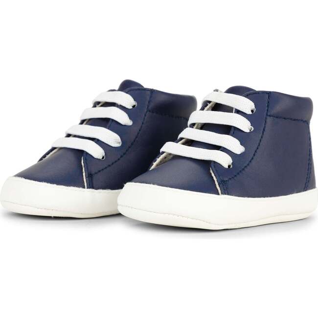 Eco Steps High-Top Sneakers, Sailor Blue - Sneakers - 2