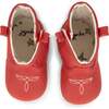 Eco Steps Velcro Western Boots, Cherry Red - Boots - 3