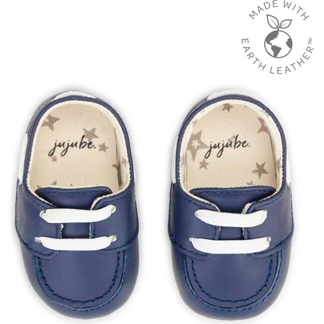 Eco Steps Boat Shoes, Sailor Blue - Dress Shoes - 3