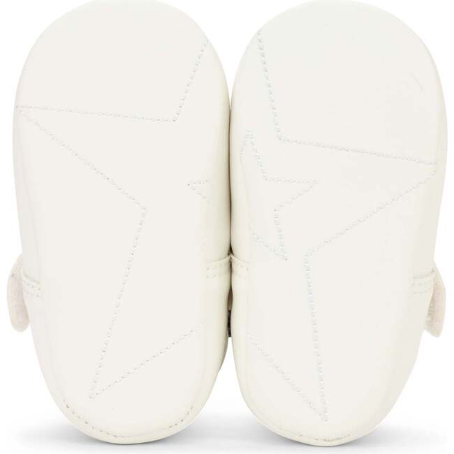 Eco Steps Velcro Strap Mary Jane Shoes, Snowy White - Mary Janes - 4