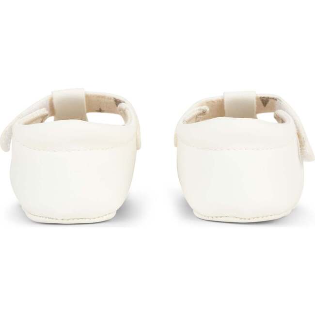 Eco Steps Velcro Strap Mary Jane Shoes, Snowy White - Mary Janes - 5