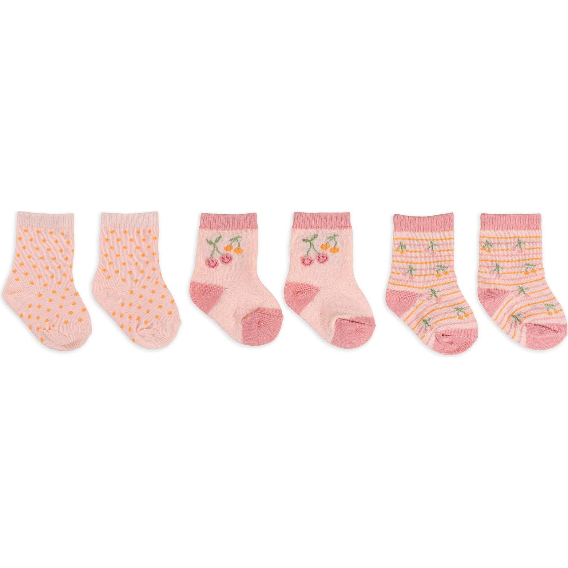Jujube Baby Socks Trio - Cherry Cute by Doodle by Meg