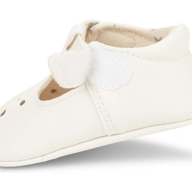 Eco Steps Velcro Strap Mary Jane Shoes, Snowy White - Mary Janes - 6