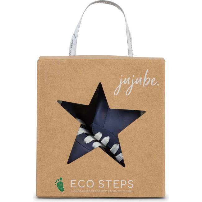 Eco Steps High-Top Sneakers, Sailor Blue - Sneakers - 7