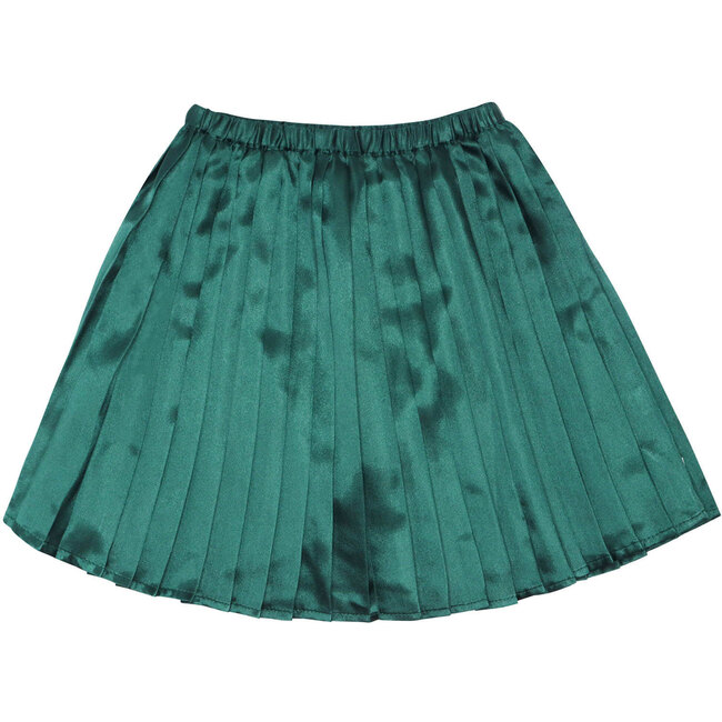 Julia Pleated Skirt, Spruce Night