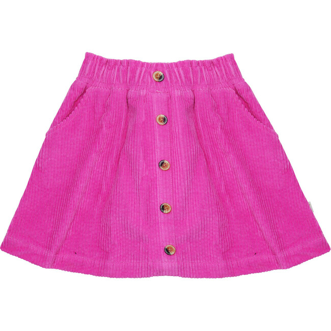 Gemma Corduroy Skirt, Super Pink