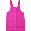 Georgia Corduroy Jumper, Super Pink - Dresses - 1 - thumbnail