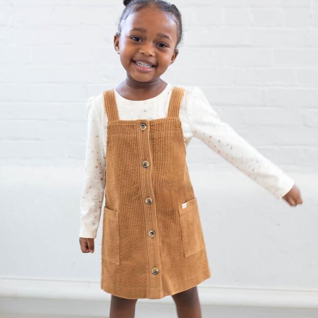 Georgia Corduroy Jumper Chipmunk Sammy Nat Dresses Maisonette