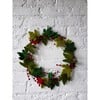 Maple Leaf Christmas Wreath with Berries - Wreaths - 3