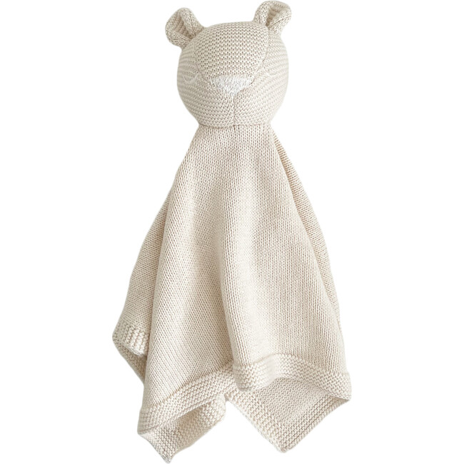 Harper Bear Baby Lovey Cuddle Cloth Blanket Toy Gift, Neutral Cream