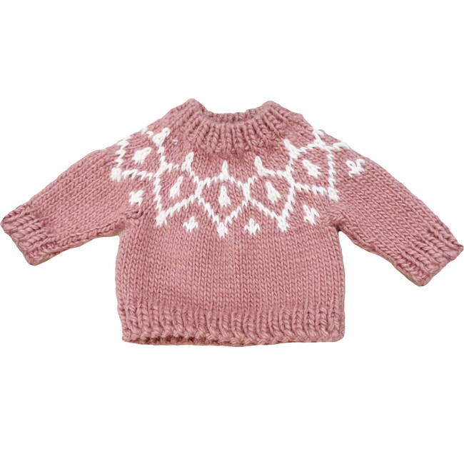 Icicle Knit Sweater, Rose