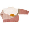 Sunset Mountain Knit Cardigan, Rose - Cardigans - 1 - thumbnail